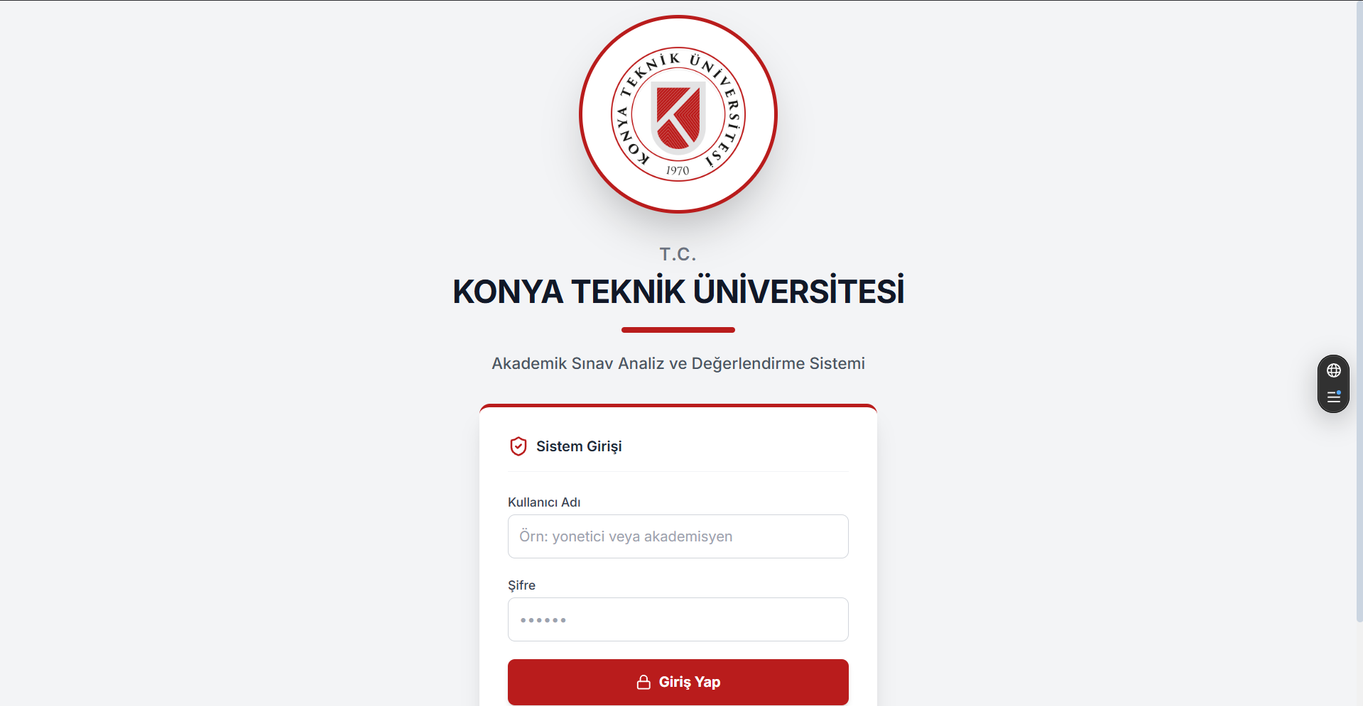 KTÜN Sınav Analiz